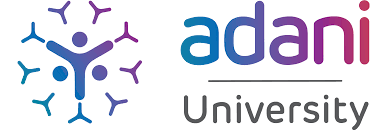 Adani University logo